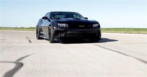 All Smiles Hennessey Client Takes Delivery Of 670 HP Camaro Z 28 VetteTV