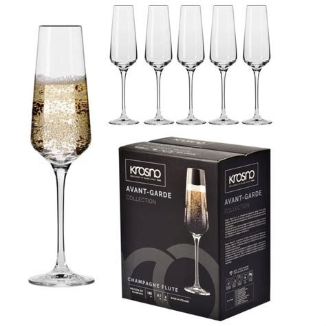 Kieliszki Avant Garde Szampana Prosecco Krosno X Ml Krosno