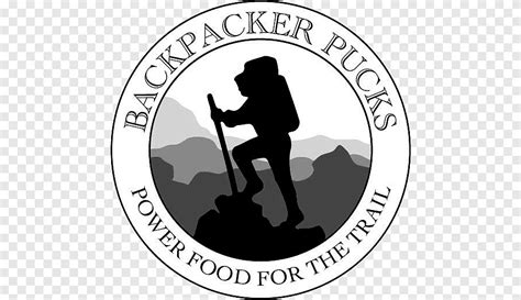 Wandern Backpacking Backpacker Logo Marke Wandern Logo Bereich