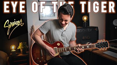 Eye Of The Tiger Survivor Guitar Cover Youtube Music