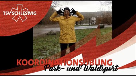 Bung Koordinations Bung Ellbogen Knie Park Und Waldsport