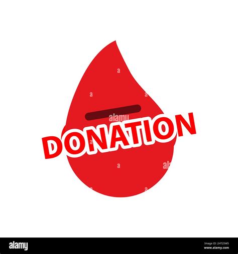 Blood Donors Icon Vector Illustration On White Background Stock Vector