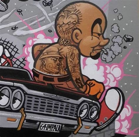 Pinterest Cholo Art Graffiti Characters Lowrider Art