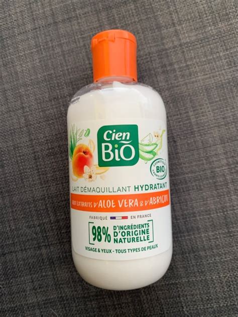 Cien Bio Lait D Maquillant Hydratant Extraits D Aloe Vera D Abricot