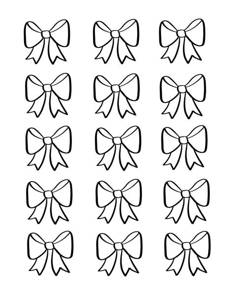 Bow Icing Transfer Sheets Royal Icing Templates Royal Icing