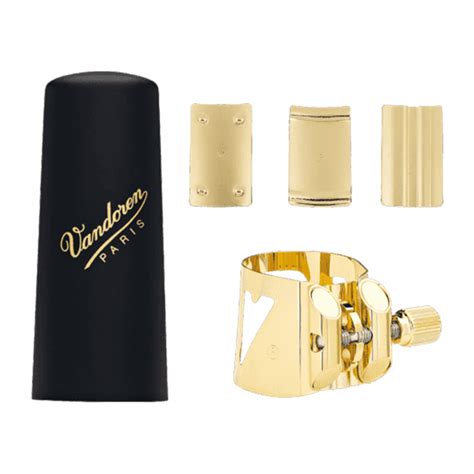 Vandoren Optimum Lc P Ligature Avec Couvre Bec Plastique Pour Saxo Soprano