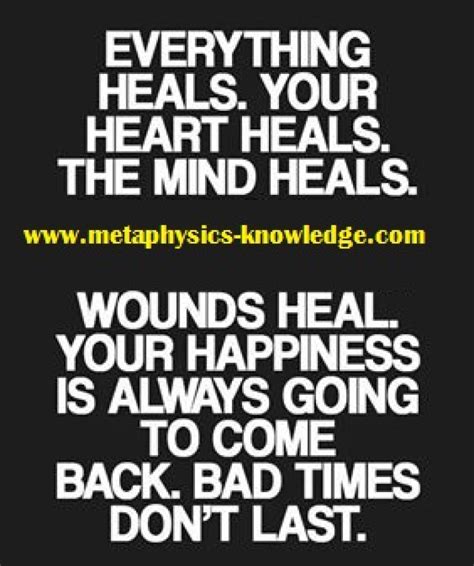 Time Heals Everything | Metaphysics Knowledge