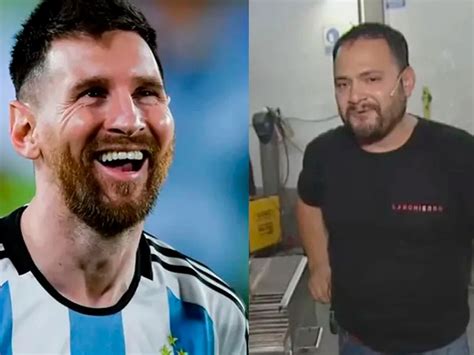 Vende Parrillas Recibió Un Mensaje De Lionel Messi Y Le Cambió La Vida