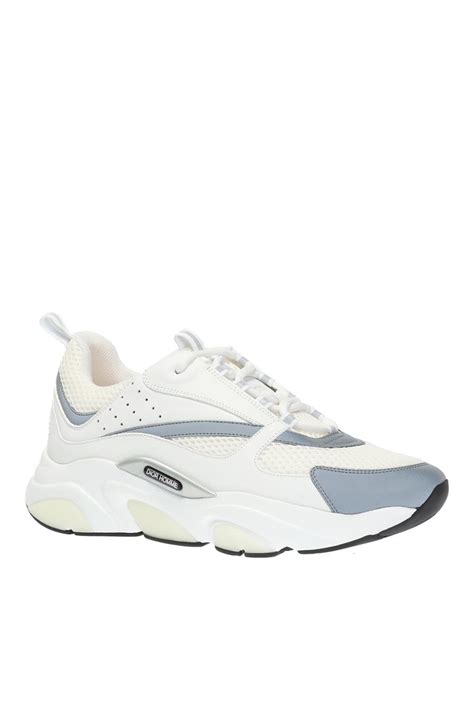 Dior Leather 'b22' Sneakers in White for Men - Lyst