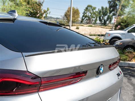 BMW G06 X6 F96 X6M M Style Carbon Fiber Trunk Spoiler 2019