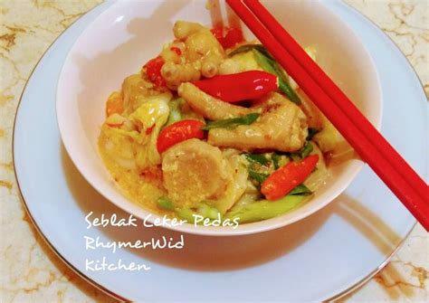 Resep Seblak Ceker Pedas oleh Rhymerwid Kitchen 🍀🌷 - Cookpad