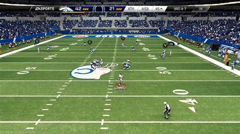 Xbox One Madden Playing Peyton Manning Style Broncos Vs Colts