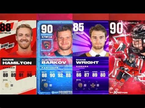 NHL23 HOCKEY ULTIMATE TEAM MY BEST PACK LUCK OF NHL23 90 OVR 88 OVR