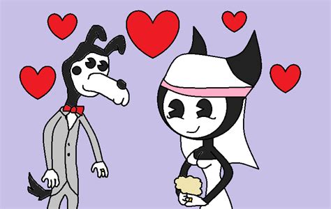 Finally Married Bendy X Boris By Clawort Animations On Deviantart