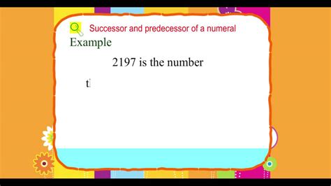 Explore Math Class 3 Unit 02 06 Successor And Predecessor Youtube