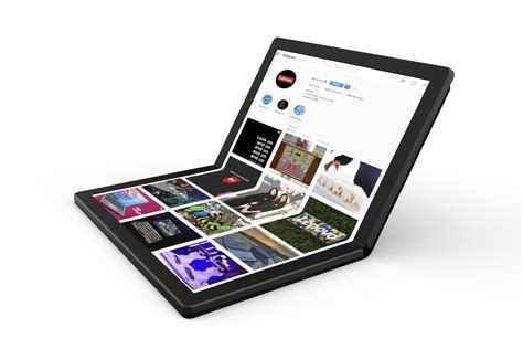 Lenovo показала прототип ноутбука с гибким экраном OLED – таким может ...