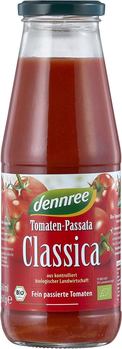 Dennree Tomaten Passata Classica 12 X 680g Online Kaufen