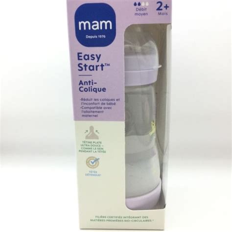 Mam Biberon Anti Colique Ml Rose Biberon Easy Start