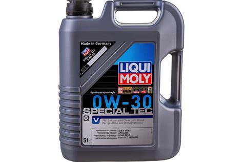 НС-синтетическое моторное масло LIQUI MOLY Special Tec V 0W-30 5л 2853 ...