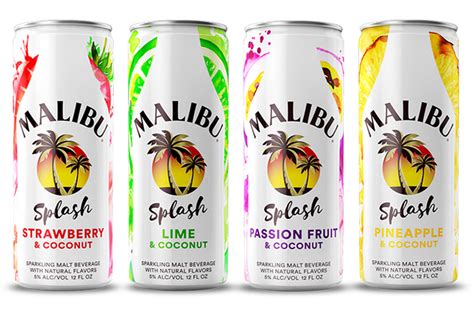 Malibu Now Does Four Sparkling New Flavours In A Can Including Passion