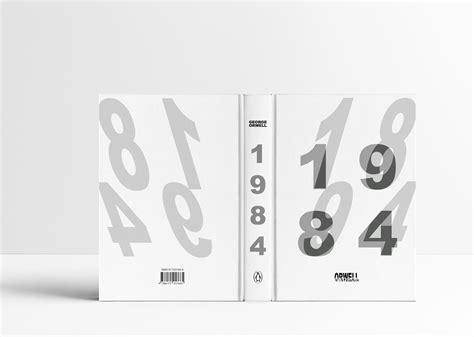 1984 bookcover on Behance