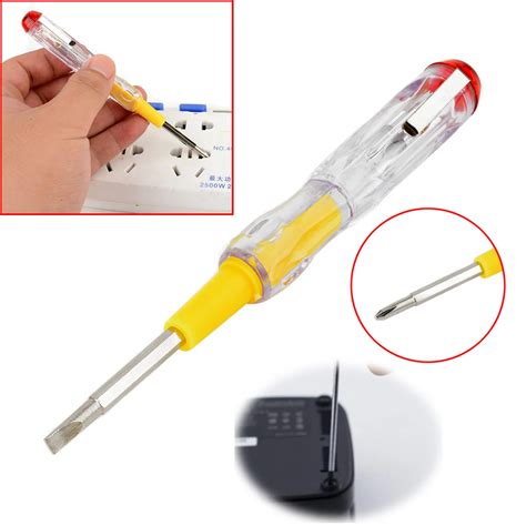 High Quality Household Electric Tester Screwdriver 100 500V LED