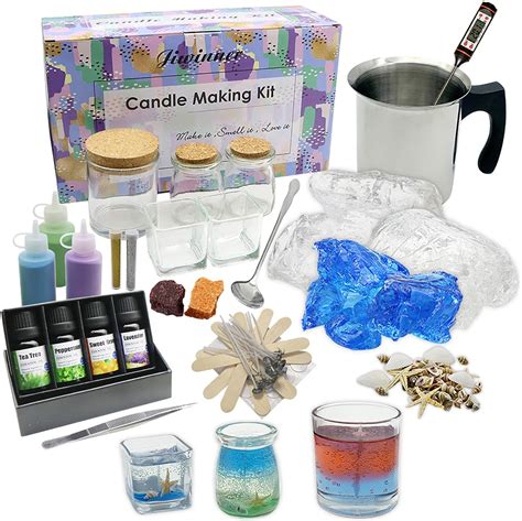 Amazon.com: Candle Making Kit – Wax and Accessory DIY Set for The ...