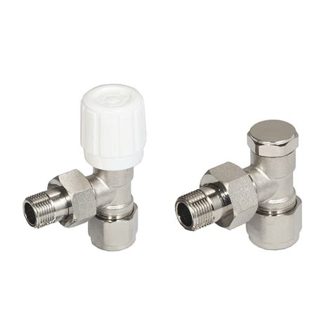 Custom Nickel Plated Temperature Control Thermostatic Brass Radiator Valve Suppliers Factory