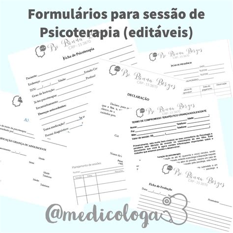 Registro De Sess O Psicologia Pdf Braincp