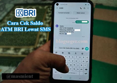 Cara Cek Saldo Atm Bri Lewat Sms Banking Dengan Mudah Cara Membuat