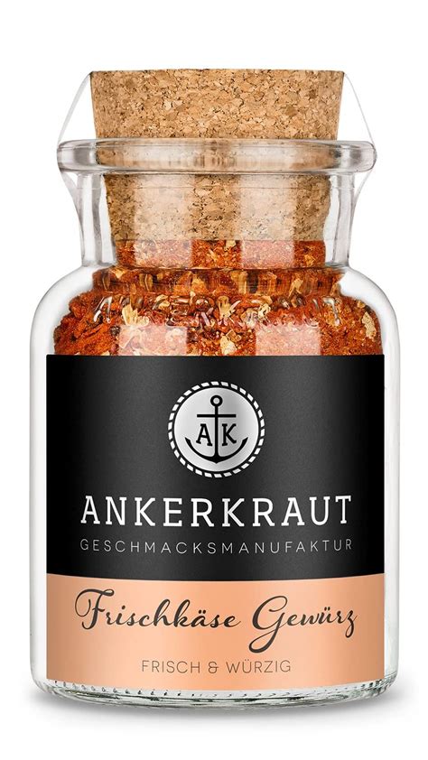 Ankerkraut Frischkäse Gewürz Dip selber machen für Gemüse Brot und