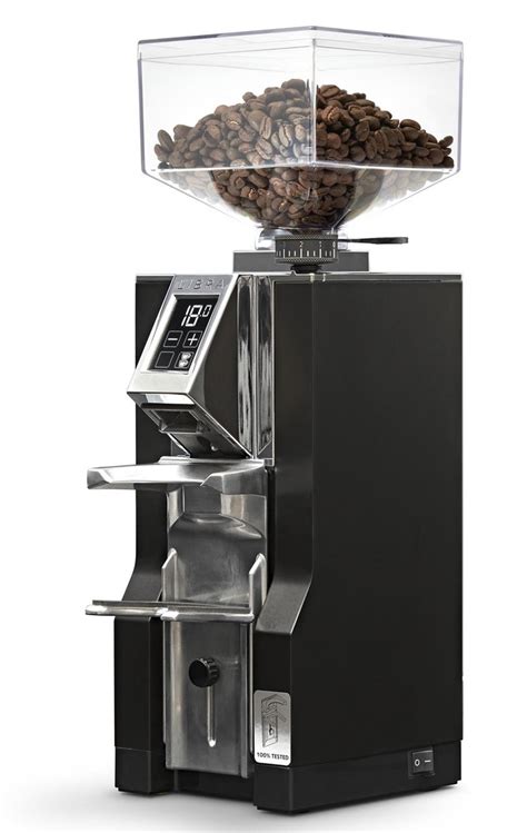 Eureka Mignon Libra Cr Espresso Coffee Grinder Black Crema