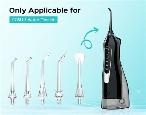 precision water flosser tips enhance  oral hygiene