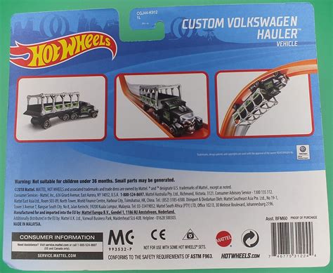 Hot Wheels Custom Volkswagen Hauler Truck Set Great For Track Brand New Package Etsy