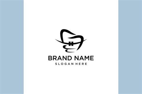 dental tooth smile logo vector illustrat graphic  awesome design