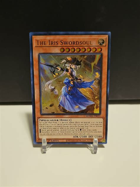 Yugioh X1 The Iris Swordsoul 1st Edition MAMA EN033 Ultra Rare NM EBay