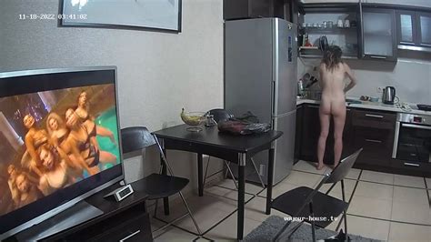 Watch Naked Girl Silver Naked Cleaning Nov Naked People With Jason In Kitchen The