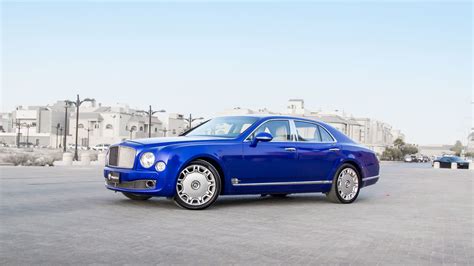 Bentley Mulsanne - Blue Gloss wrap | WrapStyle