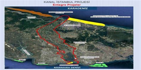 Kanal İstanbul güzergahı 2018 İmar Panosu