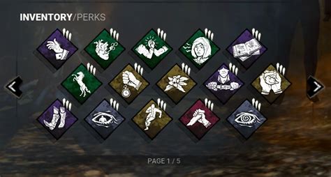 Authentic Perk Icon Pack — Dead By Daylight