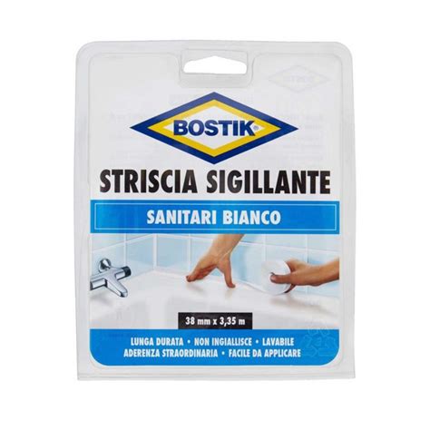 Bostik Striscia Sigillante Autoadesiva Bianca Mm X Mt