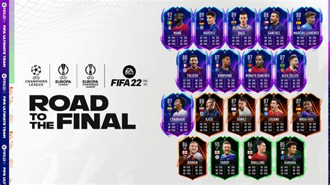 FIFA 22 ra mắt thẻ Road to the Final FC Online kênh Review FO4