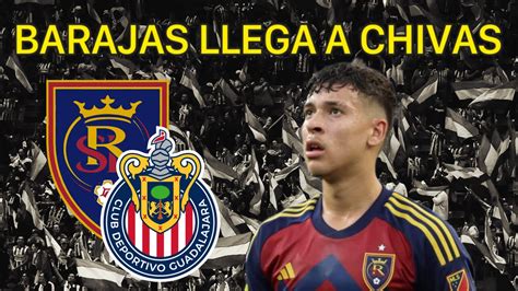 Fidel Barajas ES REFUERZO De Chivas Mexicoamericano Llega A Chivas