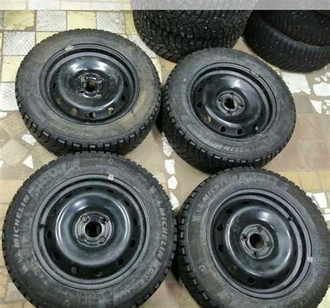 15 Michelin x-ice 4 в сборе на весту, Largus x-ray Вся Россия ...