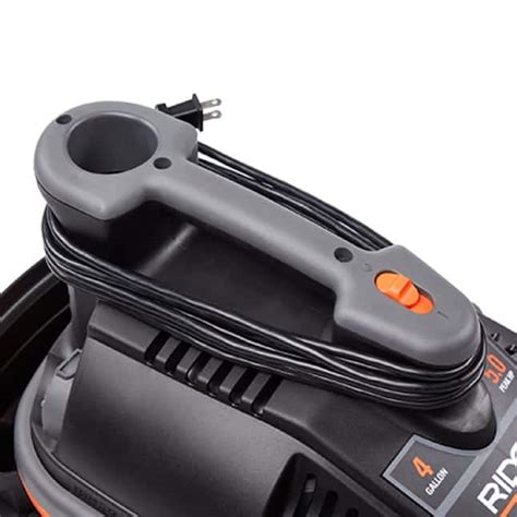 Ridgid Portable Vac 4 Gallon 5 0 Peak Hp Manual