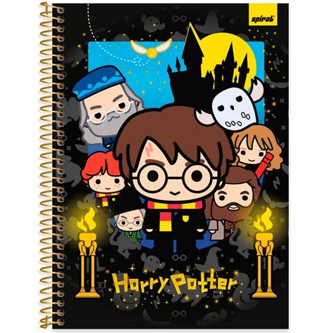 Caderno Universit Rio Capa Dura X Folhas Warner Harry Potter