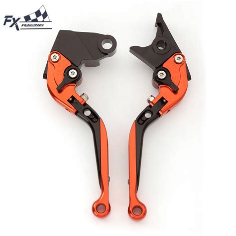 Fx Cnc Motorcycle Folding Extendable Brake Clutch Levers For Ktm