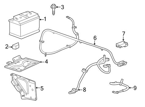 Gmc Sierra 2500 Hd Battery Cable 84313695 Hadwin White Wholesale Parts Conway Sc