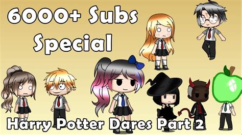 Dares Part Harry Potter Gacha Life Icherry Subs