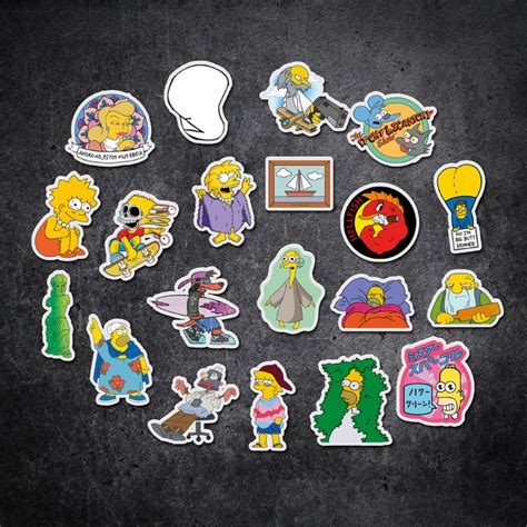 Pack De Stickers Los Simpson Sticker Market